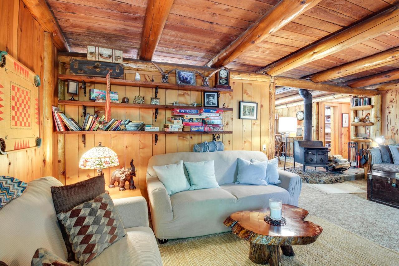 Rustic Bandon Log Cabin On 5 Acres Of Woodlands! ภายนอก รูปภาพ