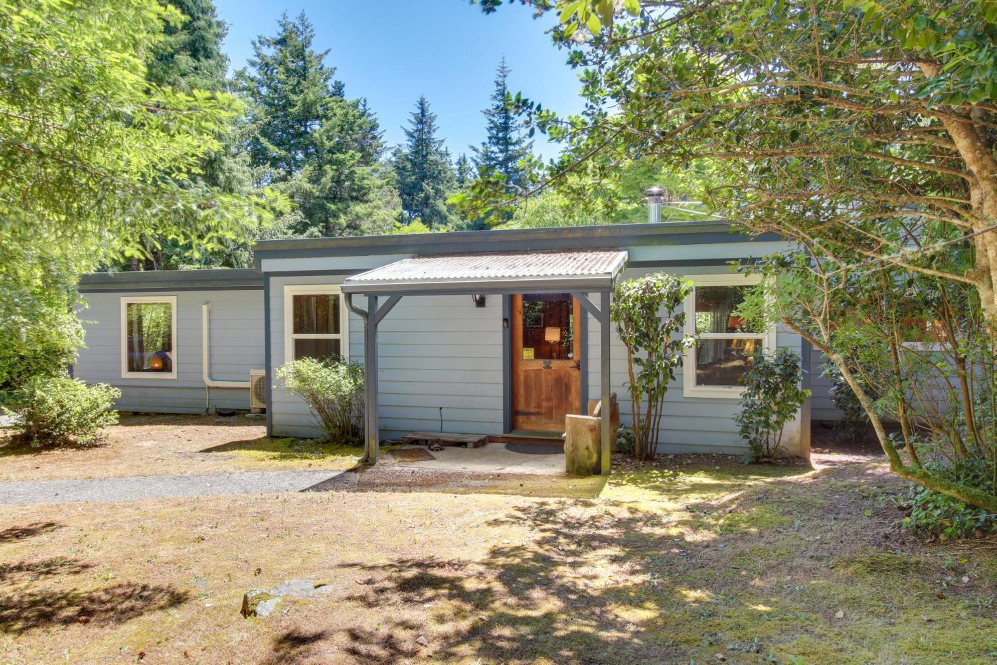 Rustic Bandon Log Cabin On 5 Acres Of Woodlands! ภายนอก รูปภาพ