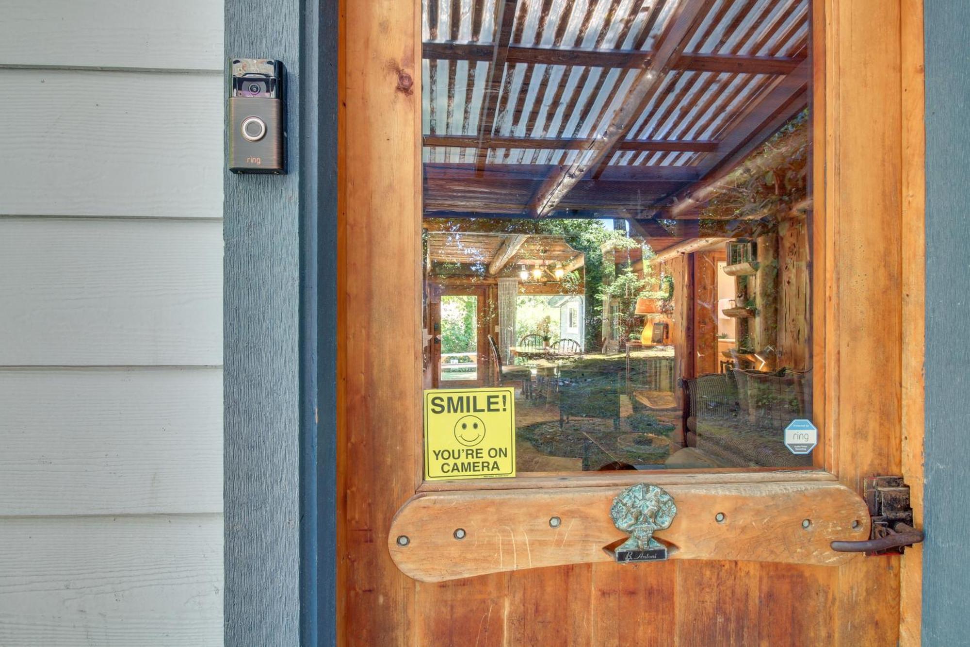 Rustic Bandon Log Cabin On 5 Acres Of Woodlands! ภายนอก รูปภาพ