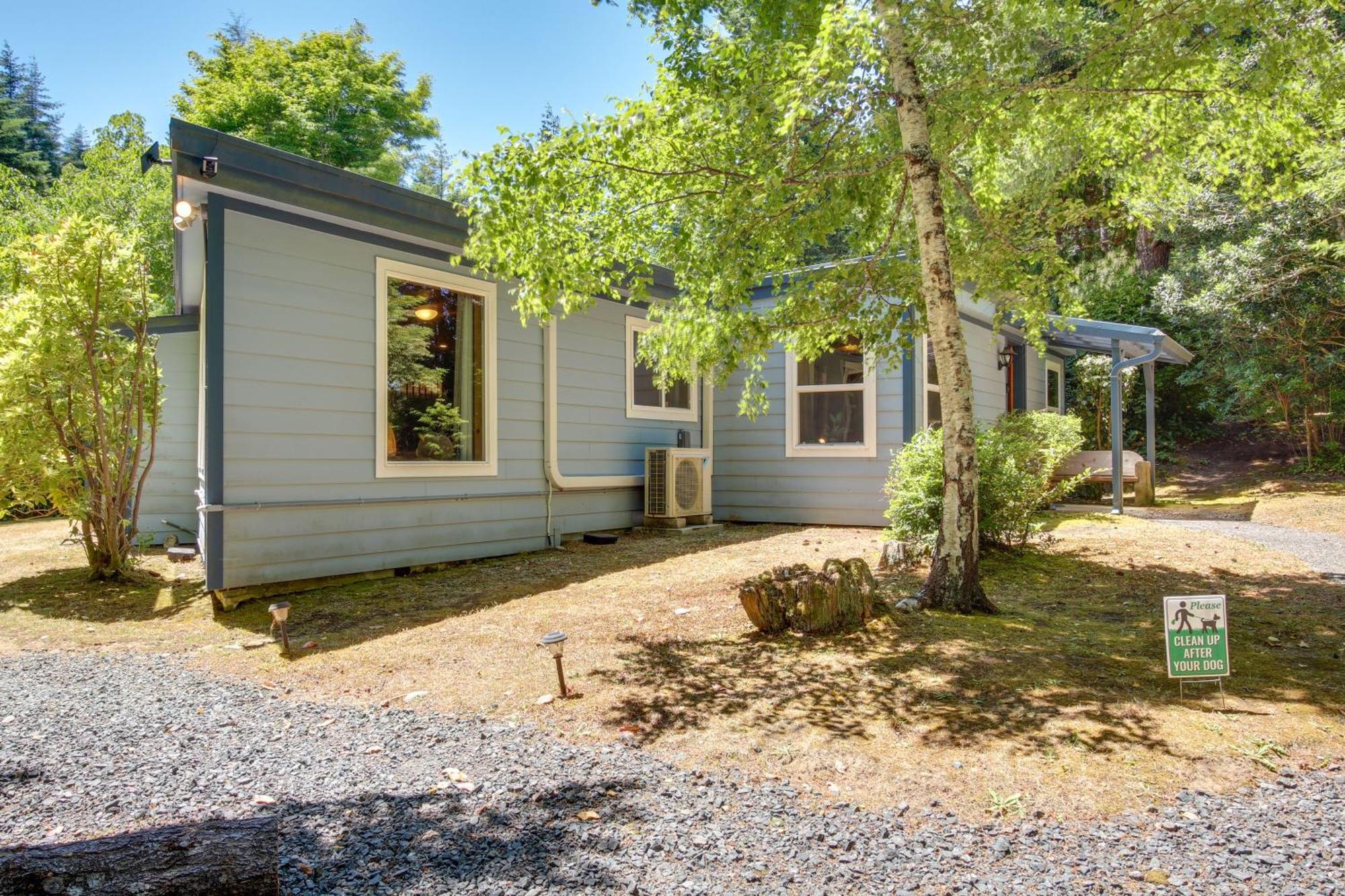 Rustic Bandon Log Cabin On 5 Acres Of Woodlands! ภายนอก รูปภาพ