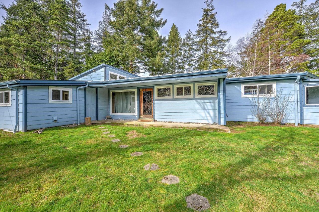 Rustic Bandon Log Cabin On 5 Acres Of Woodlands! ภายนอก รูปภาพ